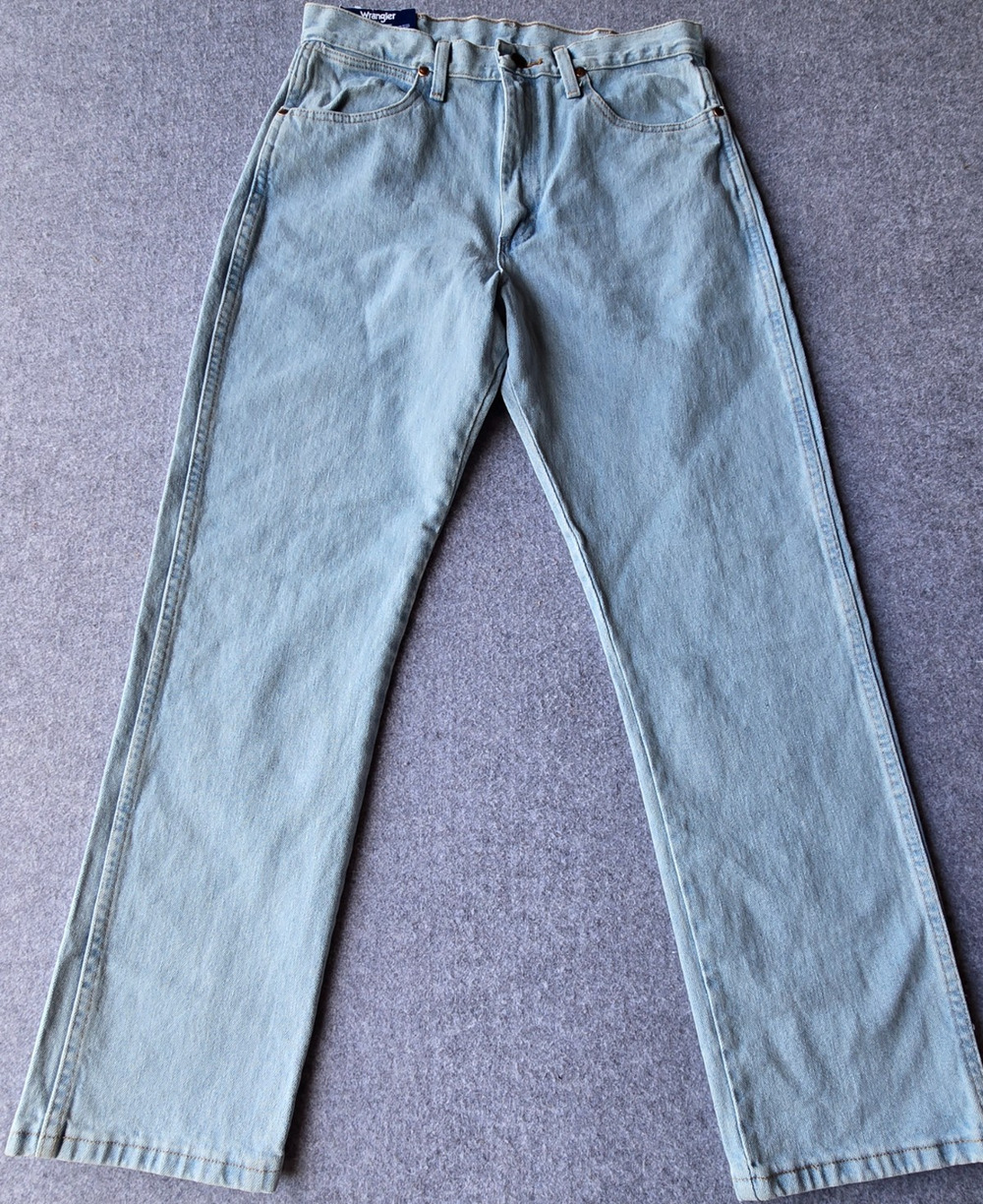 Wrangler Women's Jeans Denim Cowboy Cut Natural Rise 14MWZ Light Wash 9x30 NEW